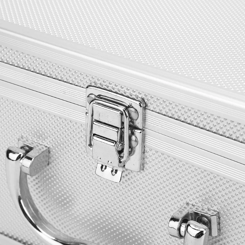 230*150*125mm Aluminum Alloy Toolbox Portable Display Case Instrumentation Box