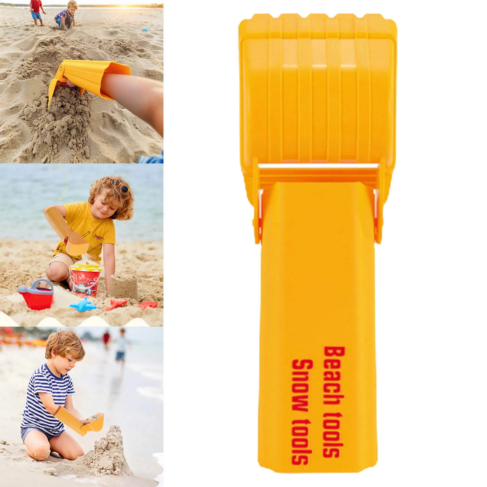 Plug And Play Hot Tub with Lounger Children's Beach Toy Car Set Sand Digging Arm Baby Shovel Tools For Playing Pool for Boys 5-7
