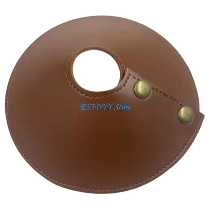 

G6DE Waterproof Lampshade PU Leather Lamp Cover Protective for Case for Outdoor
