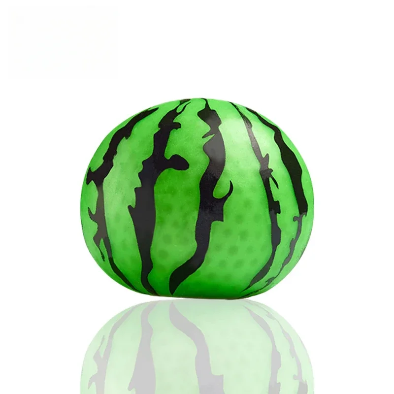 Customized 10cm Watermelon Squishy Stress Ball Novelty Fruit Decompression Toy