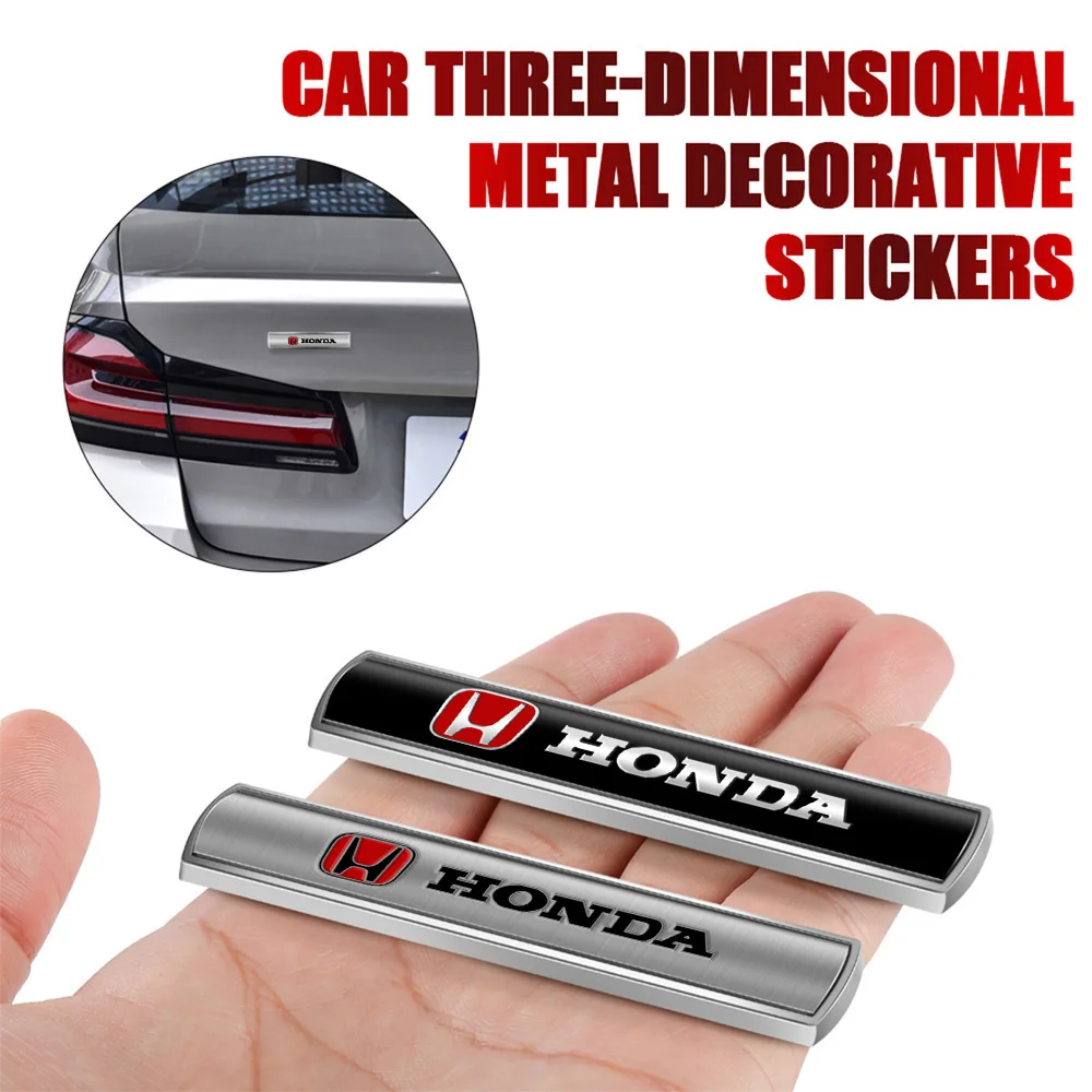 Стайлинг автомобиля 3D металлический сплав кузова автомобиля крыло боковое окно эмблема наклейки для Honda Mugen Typer ACCORD Avancier Airwave Civic FK8