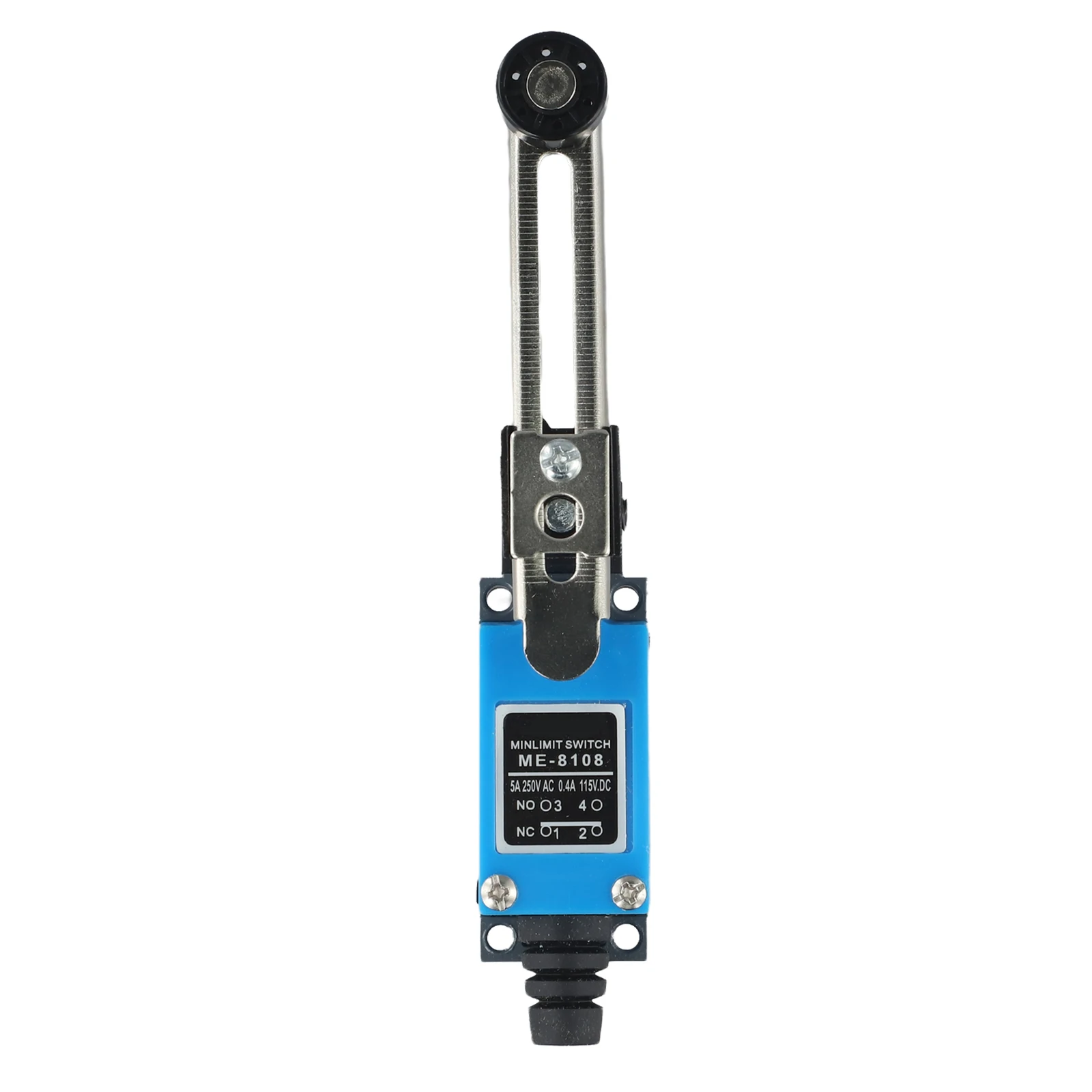 1 X IP65 Waterproof Travel Switch ME-8108 Limit Switch Limit Switch Rotary Adjustable Roller Lever Arm Travel Switch 1NO1NC