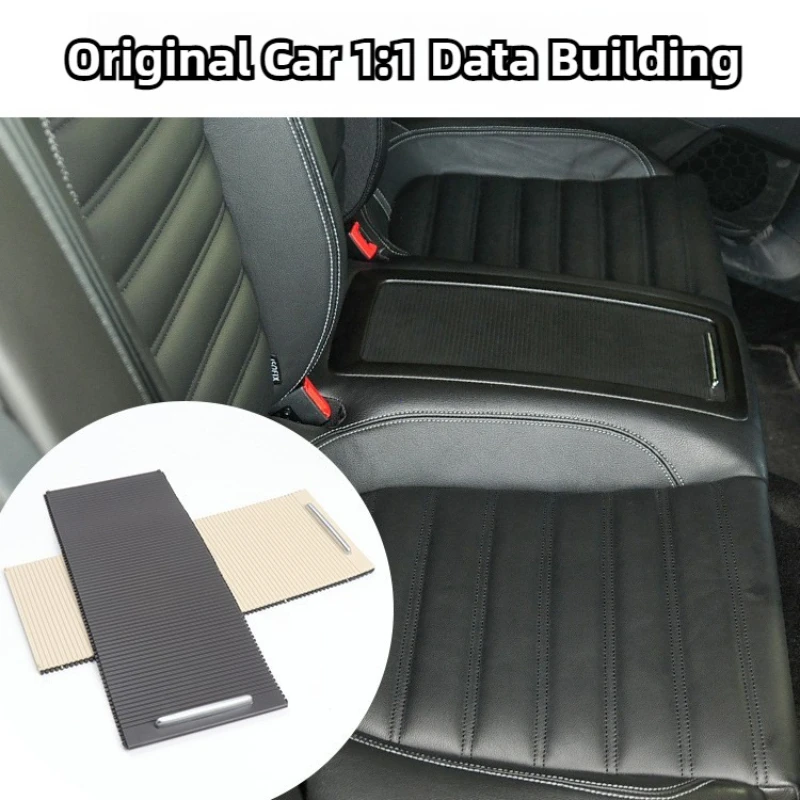 ل VW CC 2010-2018 Magotan 2012-2016 مسند ذراع للمقعد الخلفي صندوق الشريحة الأسطوانة أعمى شرب الماء حامل الكأس غطاء اكسسوارات السيارات #3