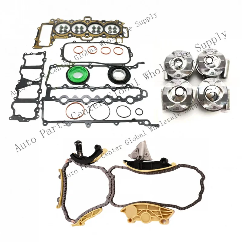 Z+ Head Gasket Timing Chain Kit Piston Set For Land Rover 2.0L AJ200 PT204 2018-22