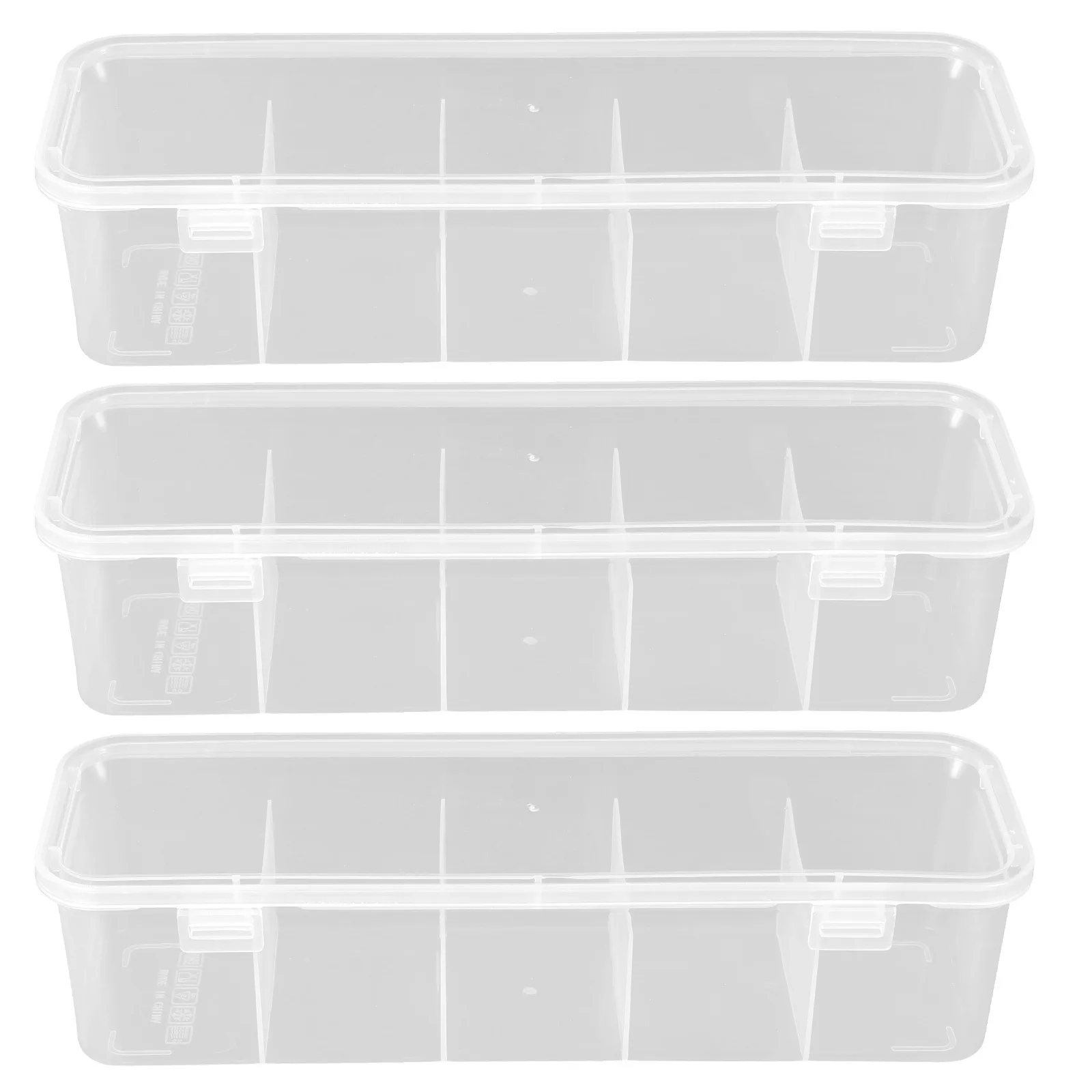 

3 шт., органайзер для аксессуаров для волос, пластиковый чехол для хранения с несколькими отделениями, зажимы для резинок для волос, кабель для передачи данных