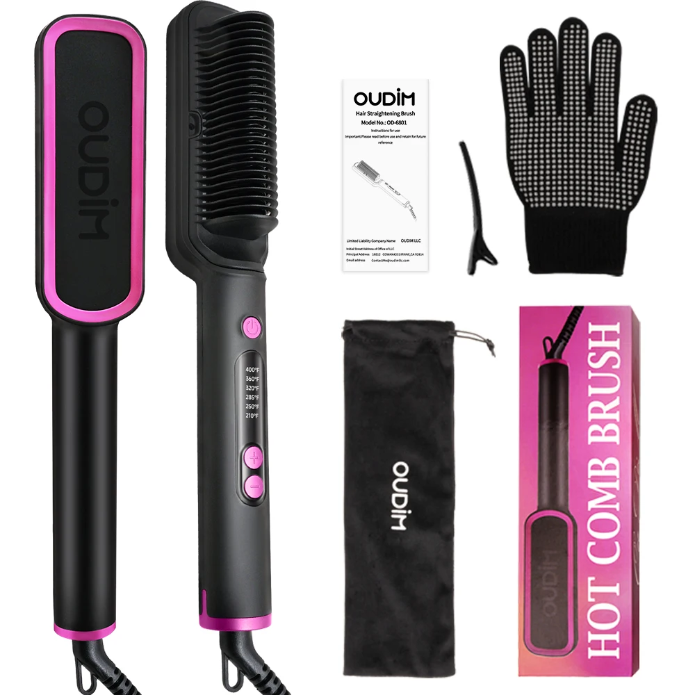 Hair Straightening Comb