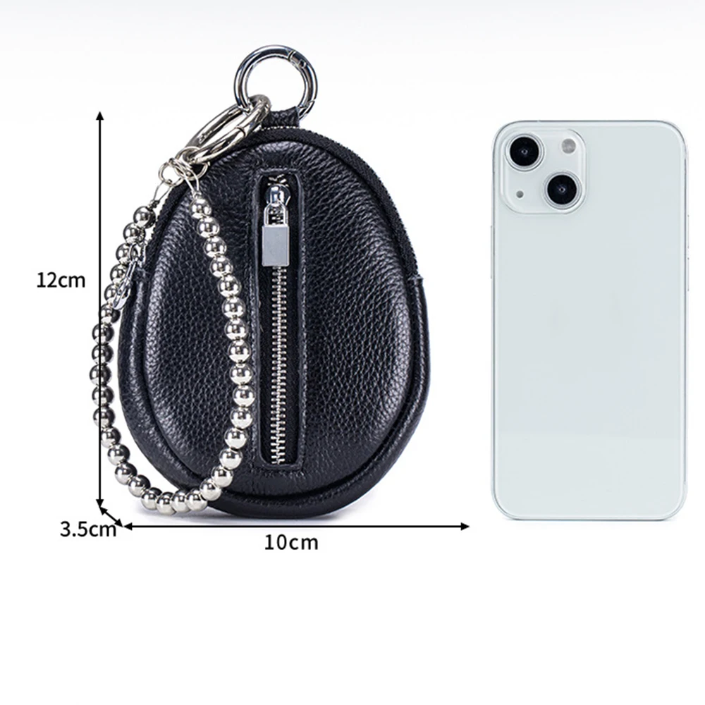 Новый женский браслет из натуральной кожи с жемчугом, нулевой кошелек, простая сумка для хранения монет, помады, сумка для наушников, сумка с подвеской