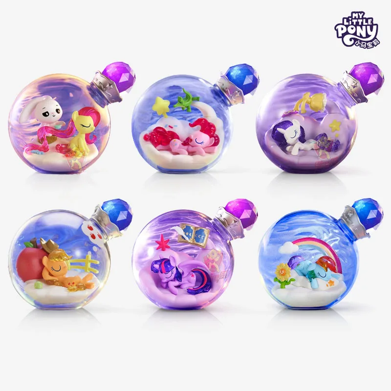 ของเล่นขวดลอยน้ำมายลิตเติ้ลโพนี่ดรีมเมจิก รุ่นที่สอง ทไวไลท์สปาร์คเคิล พิ้งกี้พาย ของขวัญคริสต์มาส กล่องสุ่ม ของตกแต่ง