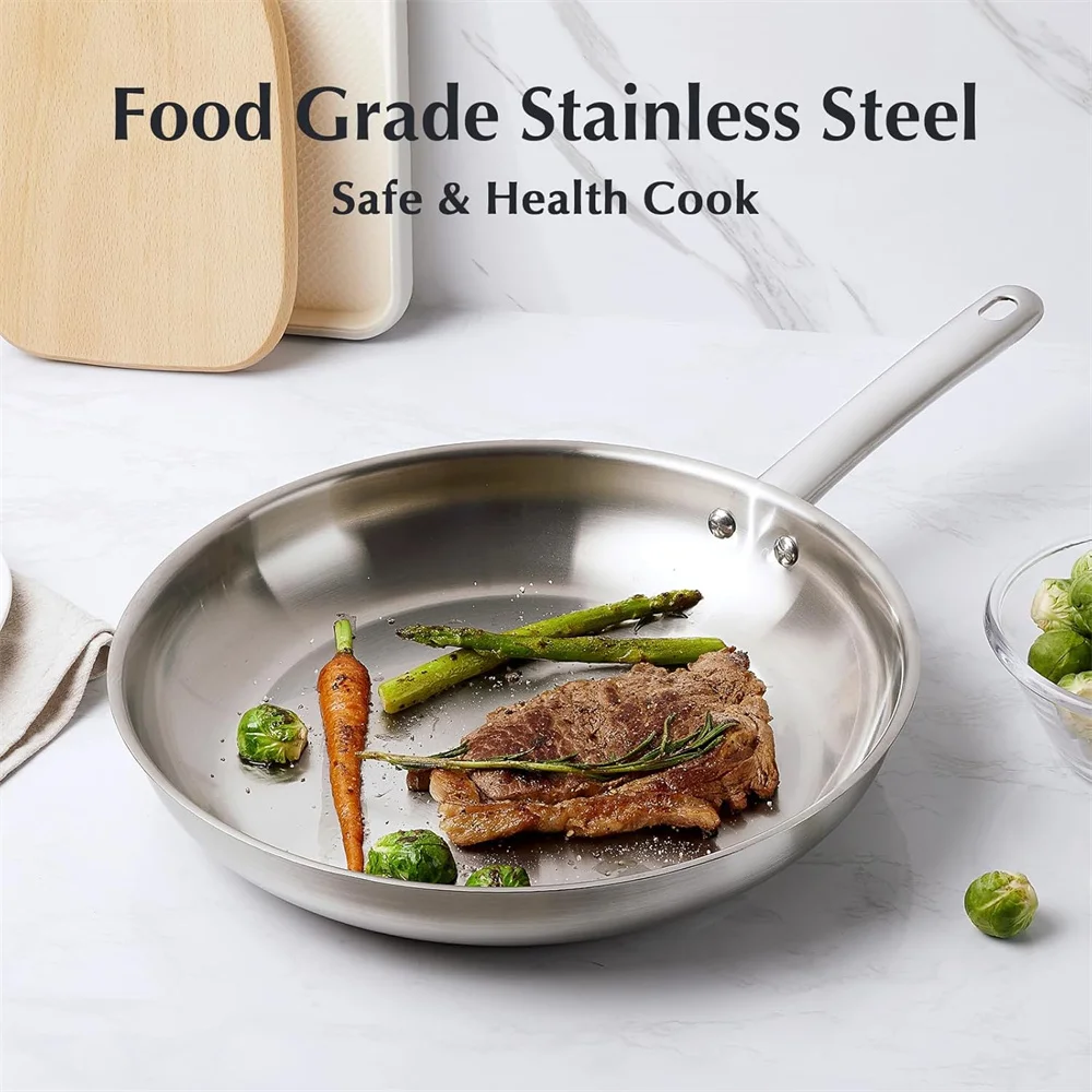 10-Piece Stainless Steel Cookware Set 2