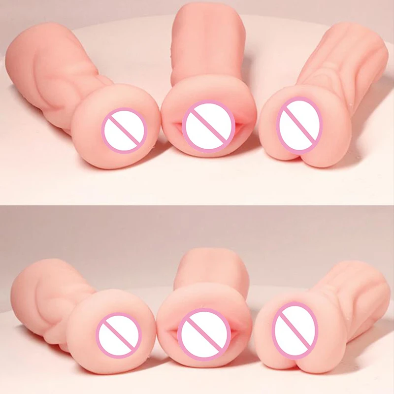 4D Realistic Deep Throat Male Masturbator Silicone Artificial Mouth Vagina Anal Erotic Oral Sex Masturbator Sex Toys For Men view 2