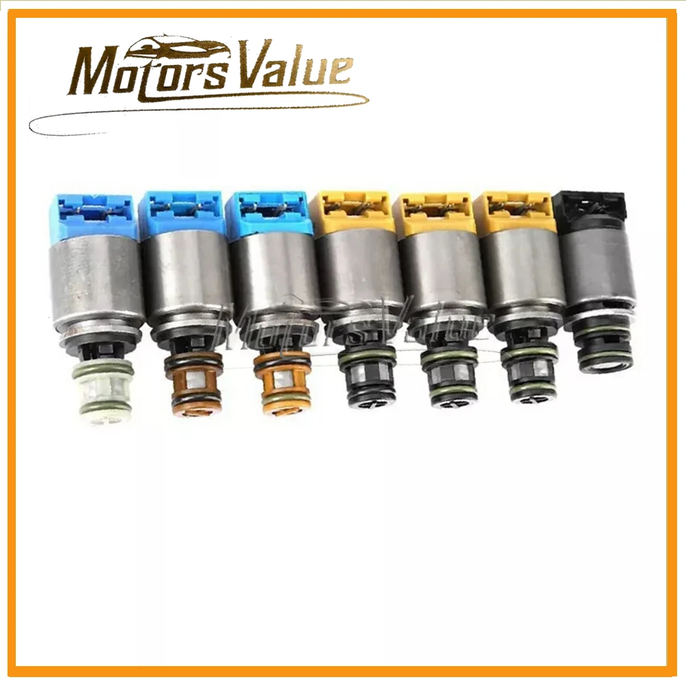 7PCS Valves Transmission Solenoids 6HP19 6HP26 6HP32 for BMW for AUDI Gearbox Solenoid Valve Set Vites 1068298044 1068298045