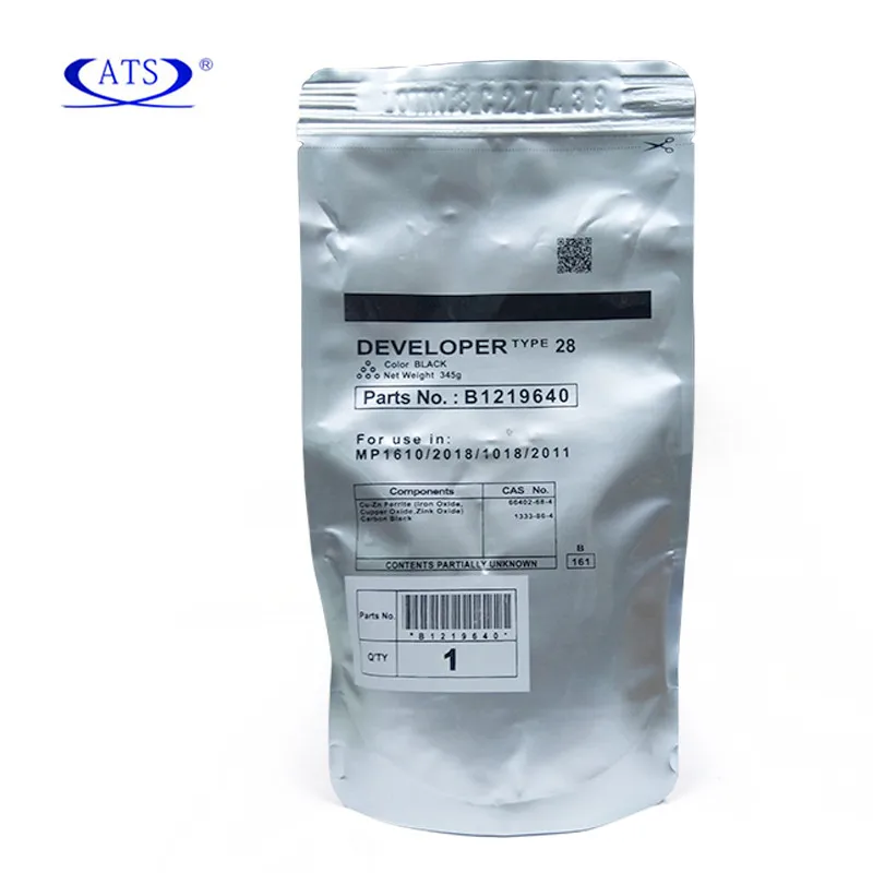 Developer Powder Type 28 B1219640 for Ricoh MP 1600 1610 2000 2018 1018 2011 Aficio 2015 2016 2018 2020 3025 3030 MP3351