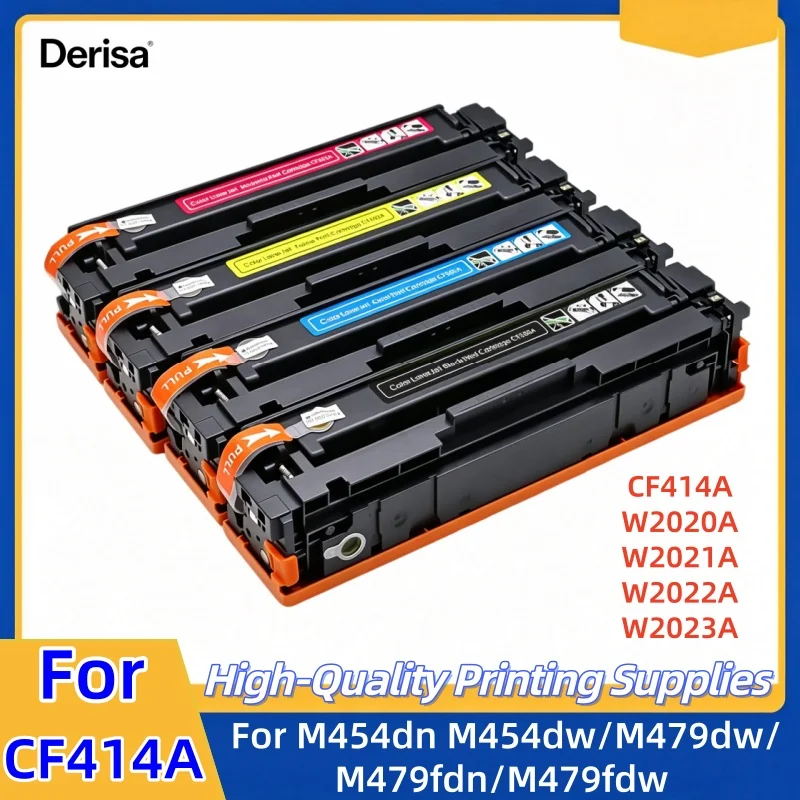 Compatible for CF414A W2020A Toner Cartridge HP Color LaserJet Pro M454dn M454dw M479dw M479fdn M479fdw M479fnw