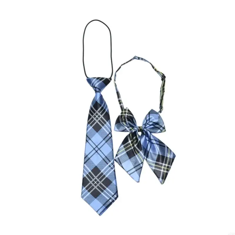 270d Women Bowknot Krawatten Knoten Freie Hals Krawatte für einheitliche Nette Krawattenanzüge Süße einfache faule Person Jungen