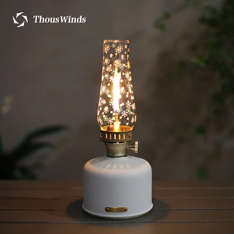 ThousWinds Outdoor Camping Lantern Emotion Gas Lamp Retro Lights for Picnic Camping Supplies