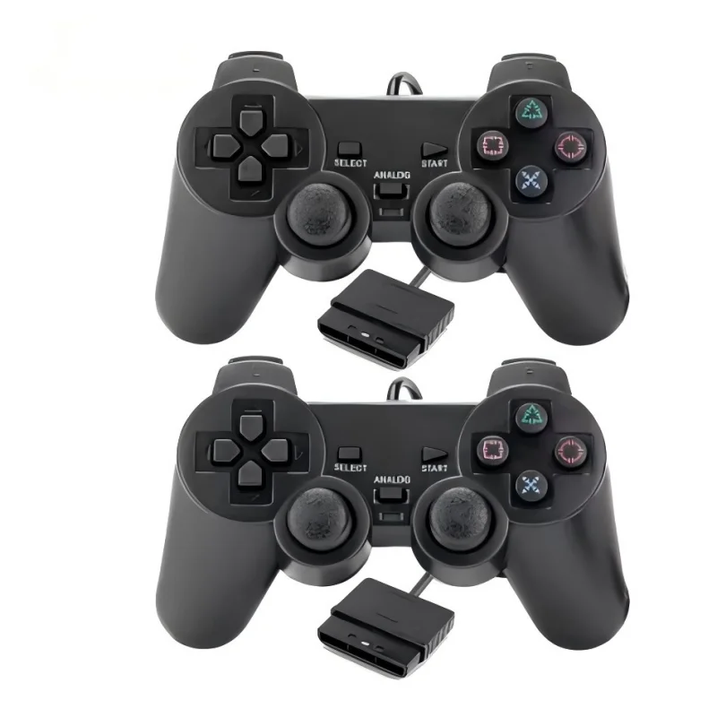 Wired gamepad For Sony PS2 Controller Game Joystick Vibratio