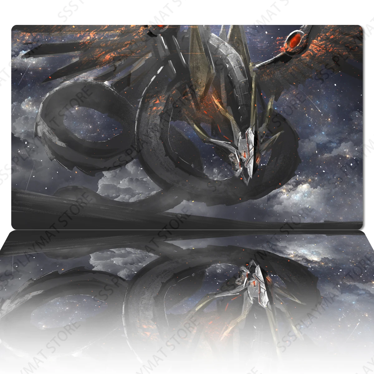 YuGiOh Cyber Dragon Infinity TCG Mat CCG Playmat Trading Card Game Mat Anime Mouse Pad Rubber Desk Mat Zone Free Bag 600x350x2mm