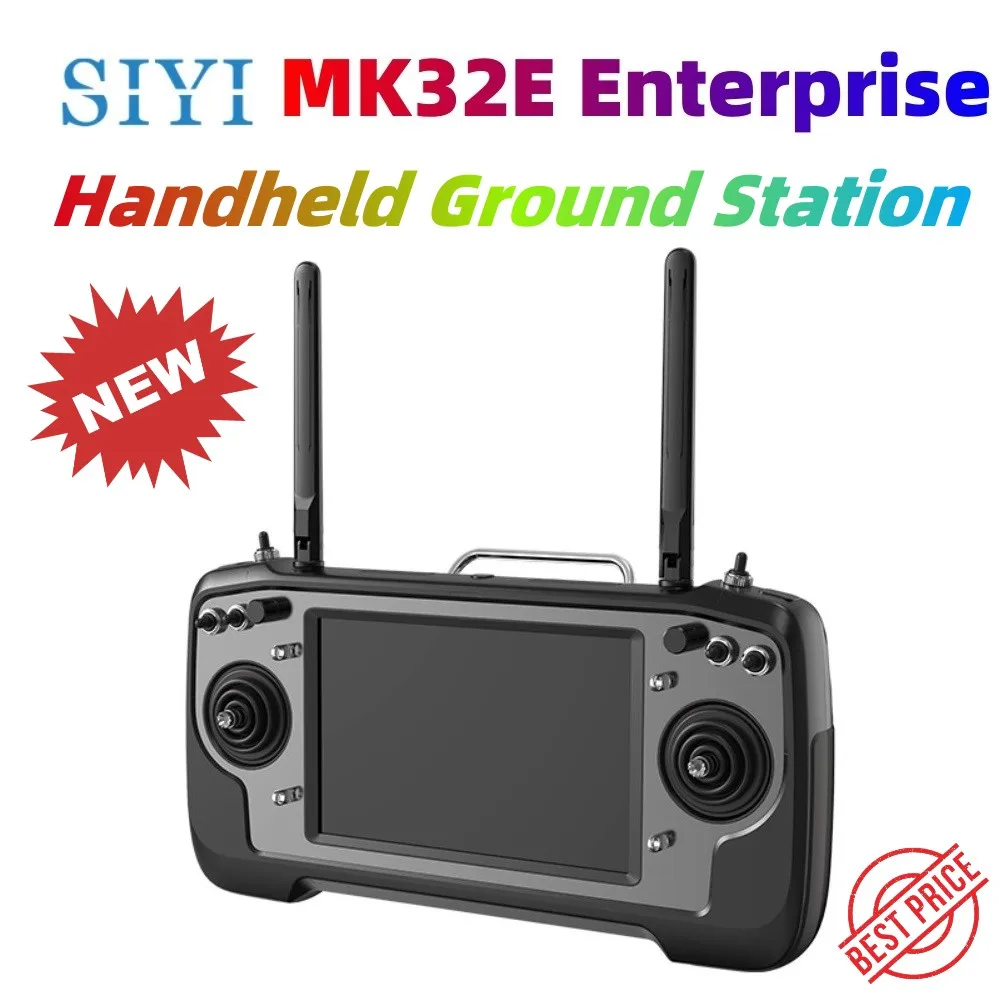 

2023 NEW SIYI MK32E Enterprise Handheld Ground Station Smart Controller with 7Inch HD High Brightness LCD For FPV Drone Airplane