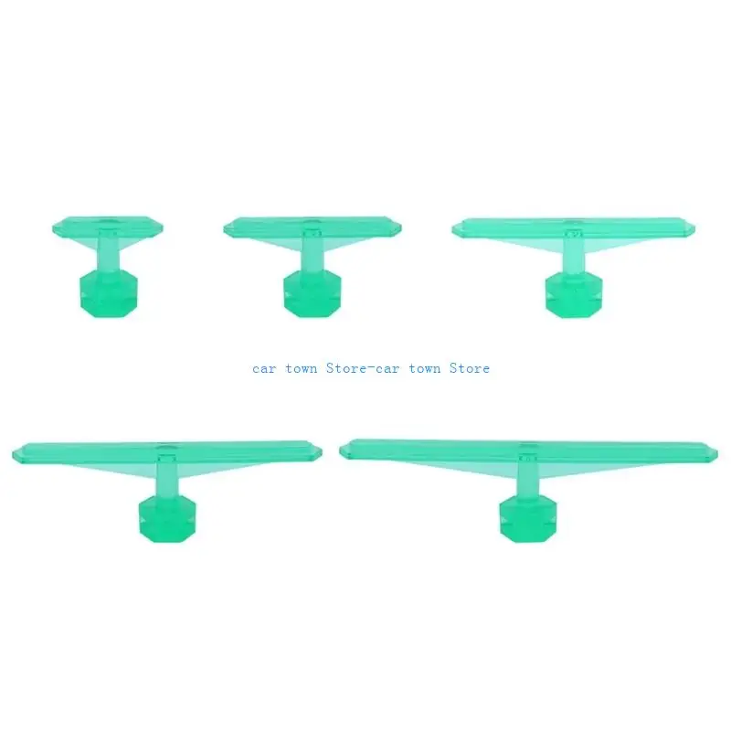 

RXJE Multiple Use Plastic Dent Removal Tab Automotive Hails Damage Removal for Glues Pulling Tool & DIY Auto Body Maintenance