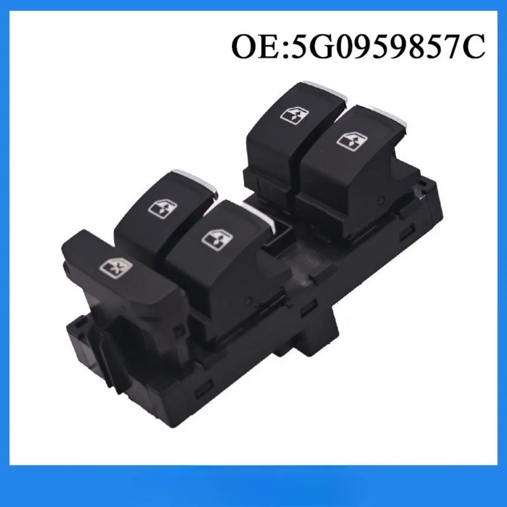 

5G0959857D/5G0959857C для Seat Leon Chrome Master переключатель стеклоподъемника для VW Golf MK7 Passat B8 Tiguan Touran