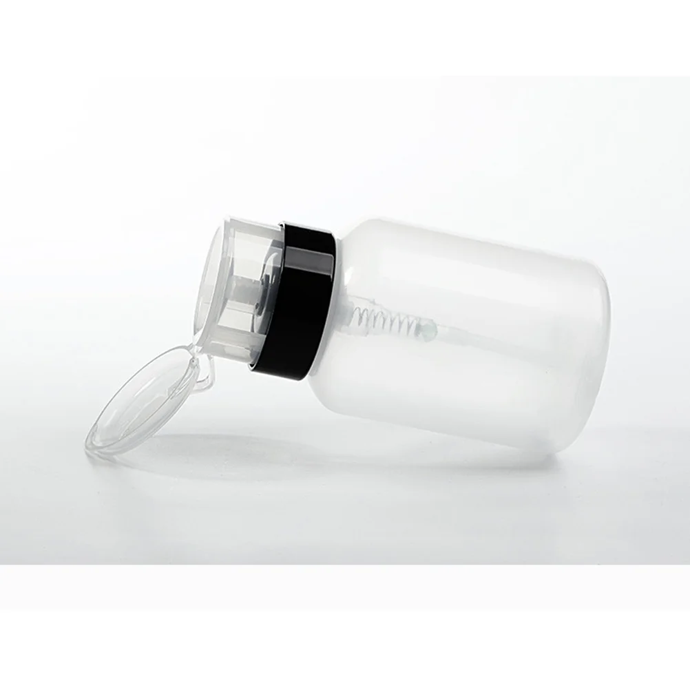6 szt. Butelki do wielokrotnego napełniania, przenośne, szczelne, podróżne, puste butelki na kosmetyki, pojemniki na płyn do zmywania lakieru do paznokci z pompką.