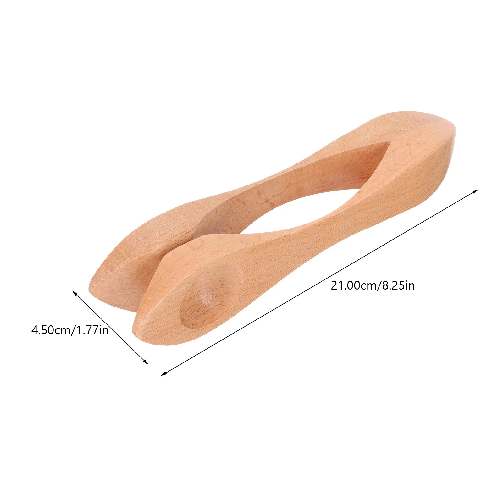 Wooden Musical Spoon Traditional Percussion Instrument Performance Instrument Percussion Natural Wood Music Education