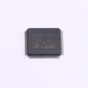 

100% Original Quantity of 5 STM32F407VGT6 LQFP-100(14x14) Microcontroller MCU MPU SOC STM32F407VGT6