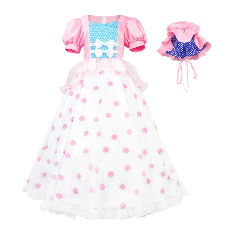 Anime story Bo Peep costume disguis dresses woman Girl suits Halloween cosplay outfits