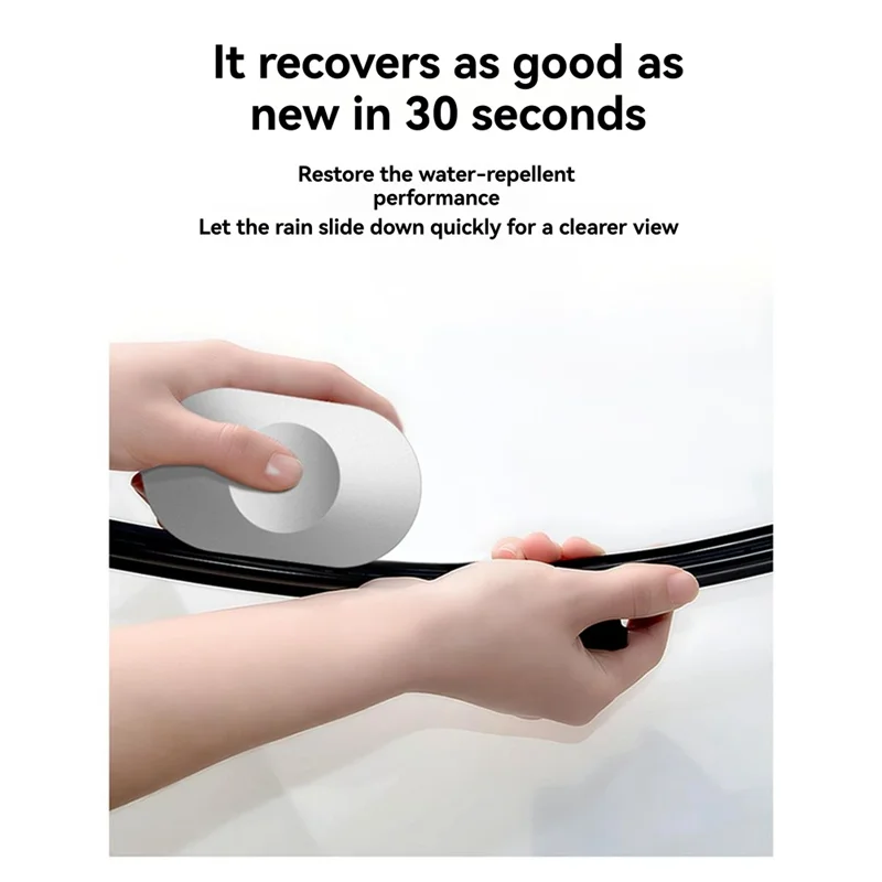 AB66-ممسحة مبراة ممسحة زجاج أمامي تجديد المرمم القاطع أداة إصلاح السيارة رمادي داكن #5