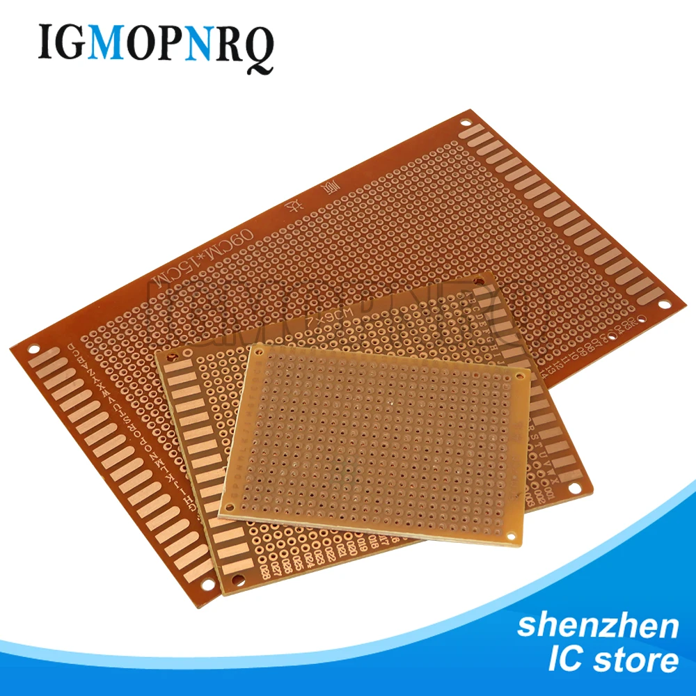 5Pcs DIY Prototype Paper PCB Universal Experiment Matrix Circuit Board 5x7cm 7*9 9x15