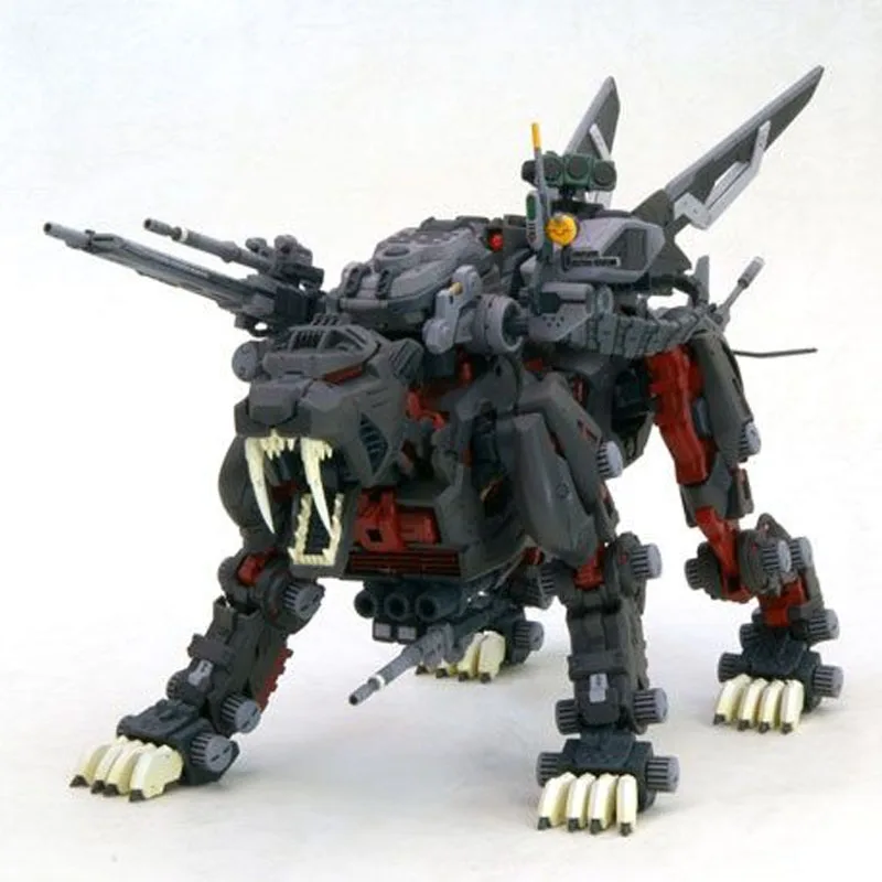 مجموعة كوتوبوكيا HMM Zoids Wild 1/72 GREAT SABER بمناسبة TUGER CA COLOR أنيمي ألعاب تجميع الشكل 350 مللي متر في صناديق الرغوة