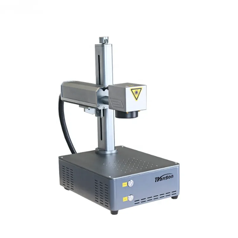 for Transon Factory Cheap Fiber Laser 20W 30W Raycus Metal Laser Engraving Marking Machine for Steel Aluminum Brass Stainless