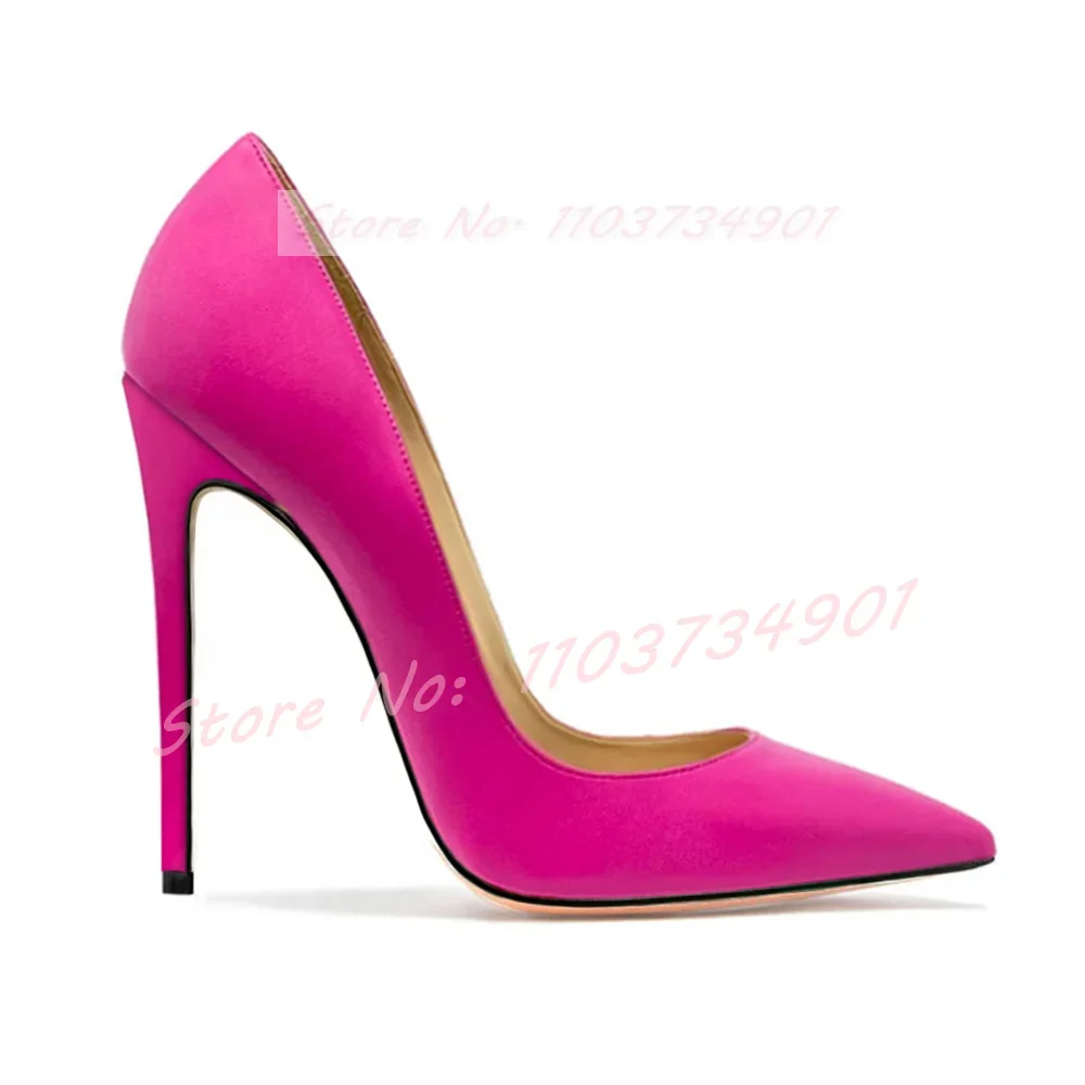 

Элегантные пикантные туфли-лодочки для офиса и вечеринки с острым носком, свадебные туфли из лакированной кожи на высоком каблуке, женские модные туфли без шнуровки большого размера