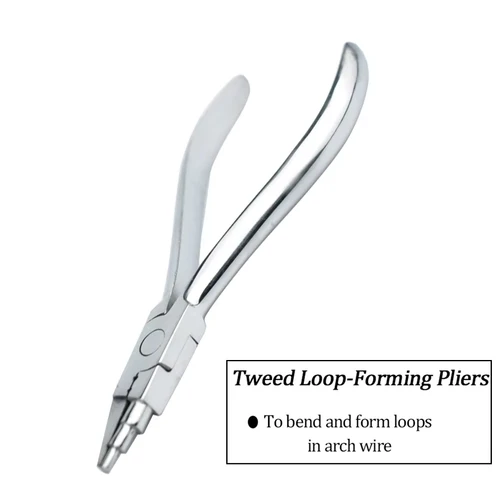 Alicates con forma de curvatura de alambre Dental de precisión, herramienta de doblado de bucle Omega de Tweed de ortodoncia, diseño de acero inoxidable a prueba de herrumbre