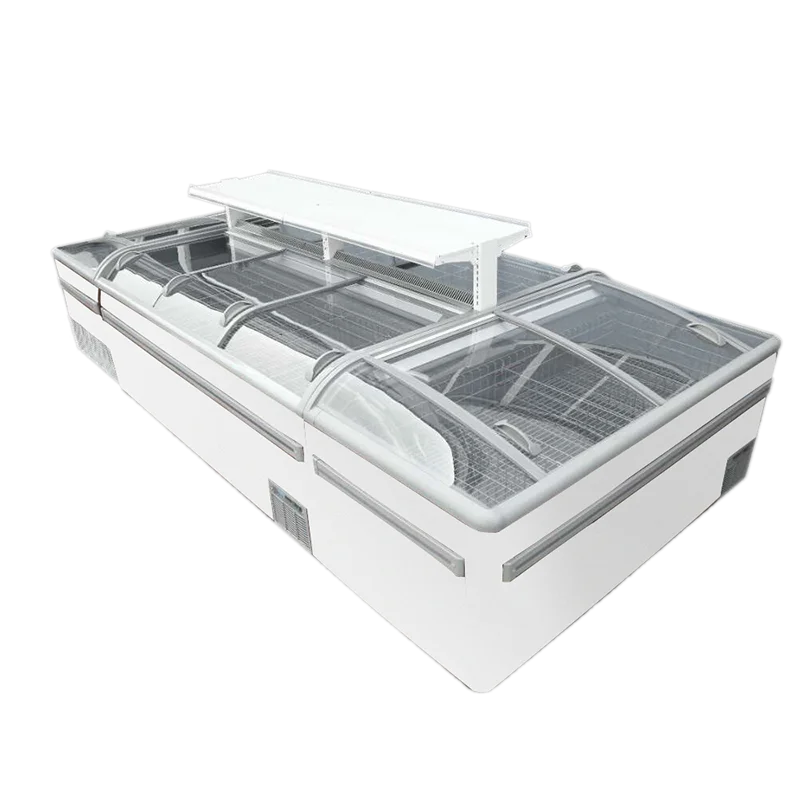 

High Quality Multi-Functional Display Fridge And Island Freezer Double Door Combination At An Unbeatable Price