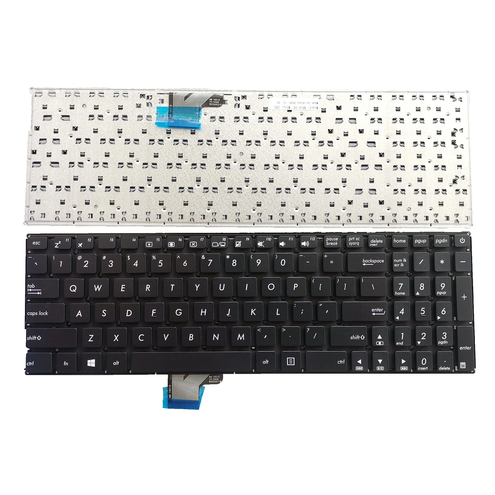 US/SP nuevo teclado del ordenador portátil para ASUS UX510 UX510U V510UX V510UQ UX510UA UX510UW V510U U510U negro