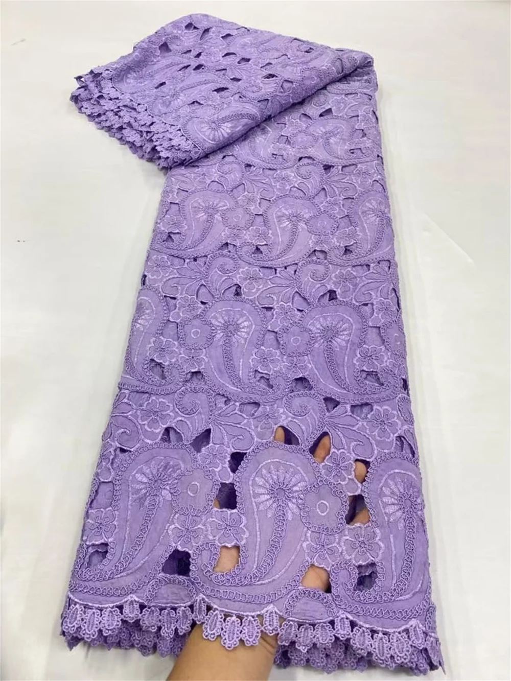 

Latest 2025 African Tulle Lace Fabric,High Quality,Cotton Fabric Per Meter,Embroidery,Carbon,Party Dresses,Luxury,Sewing,5 Yards