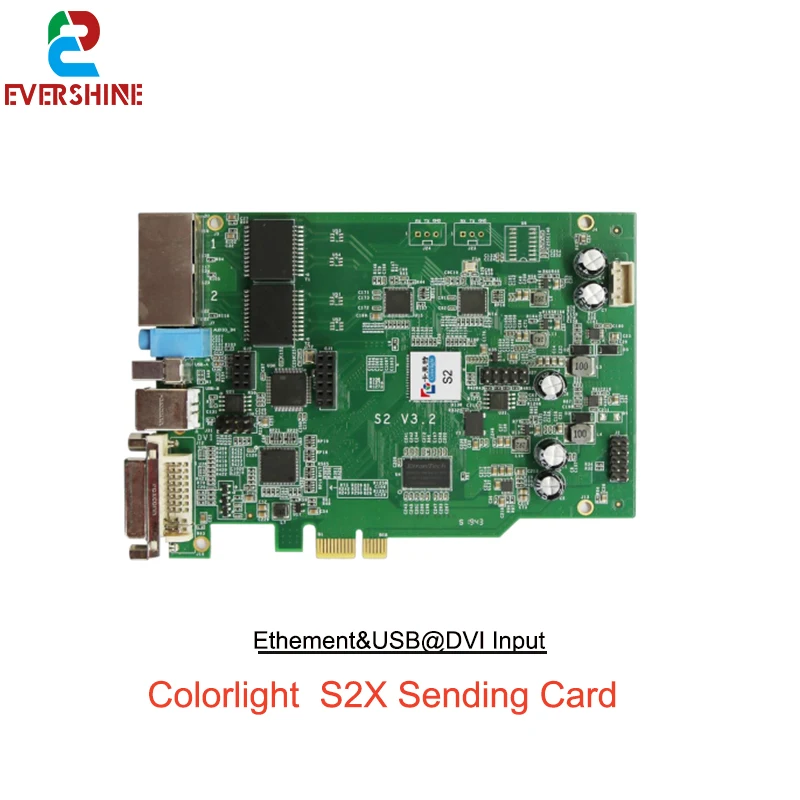 Colorlight S2X Sending Card 1.31 Million Points Arbitrary Splicing Compatible with Colorlight Receiving Cards For Led Screen