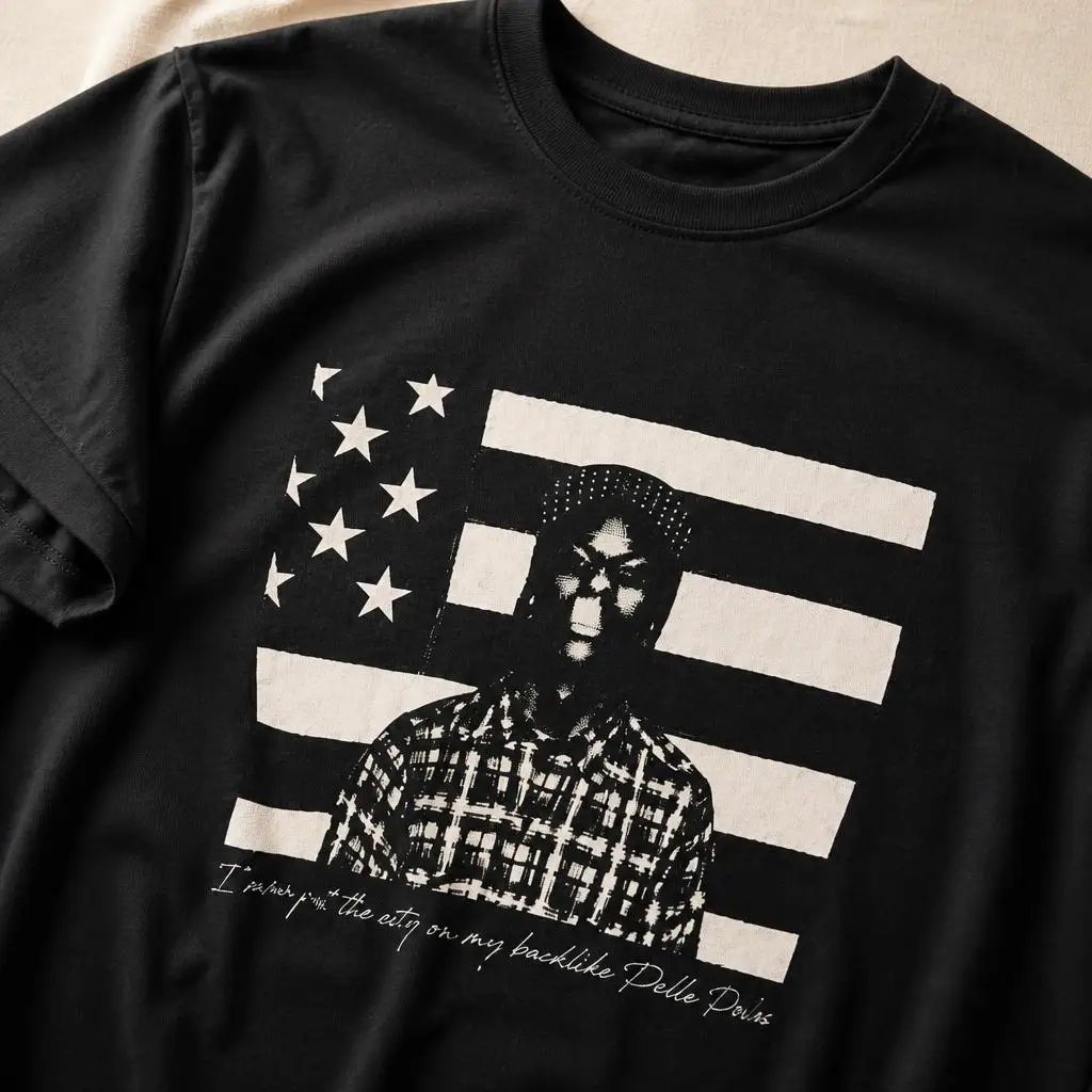 Asap Rockys Hiphop Men T Shirt 100% Cotton Clothing Fun Short Sleeve Tee Gift T-Shirts view 5