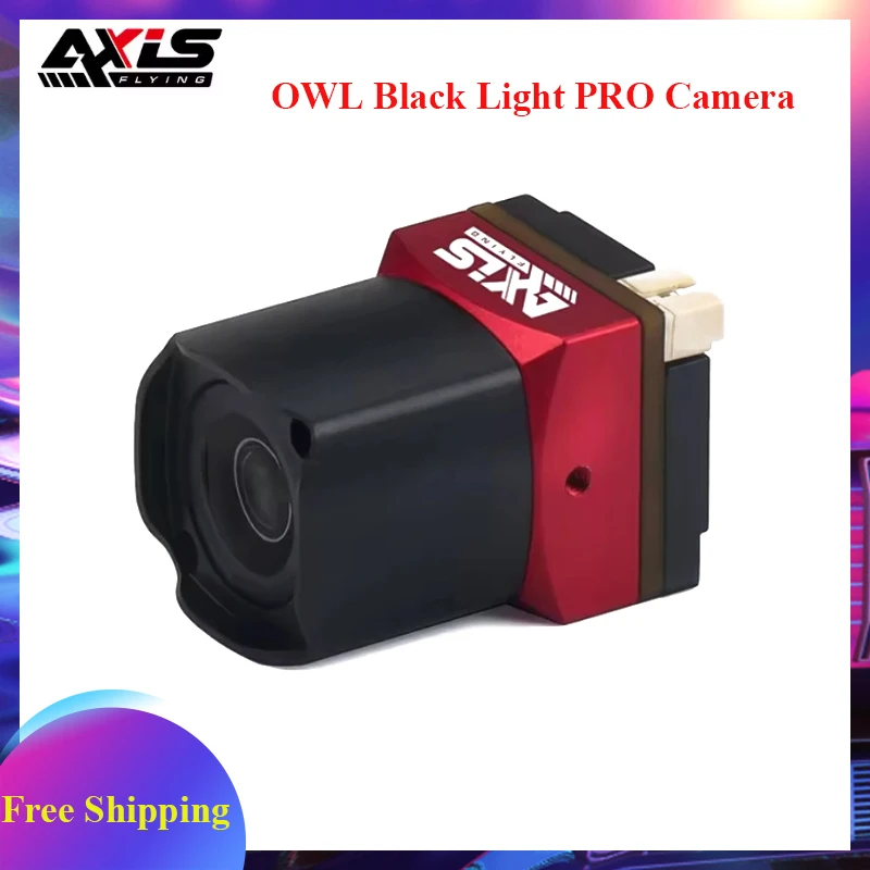 Axisflying OWL Black Light PRO Camera (IP67 Rated) – 4K Ultra HD Full-Color Night Vision for Harsh Environments​