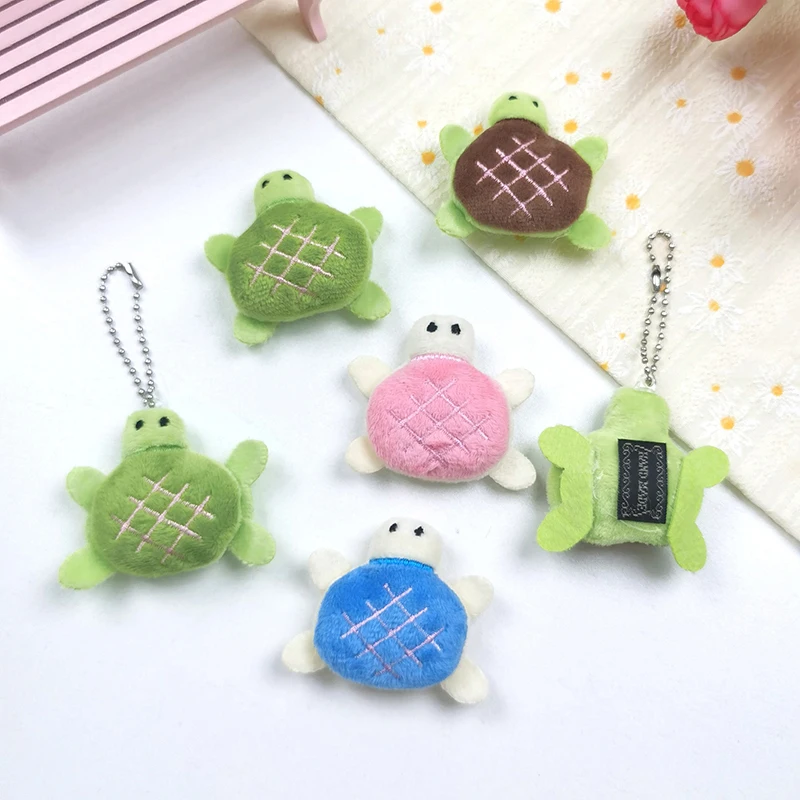 

Cartoon Plush Turtle Keychain Cute Bag Pendant Kawaii Fluffty Animals Doll Toy Backpack Decoration Accessories Birthday Gifts