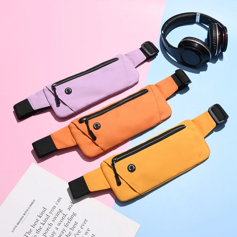 Running Waist Bag Sports Belt Pouch Mobile Phone Bag Men Women Waist Pack Lightweight Gym Sports Bag Waist Pack Adjustable Strap image 5