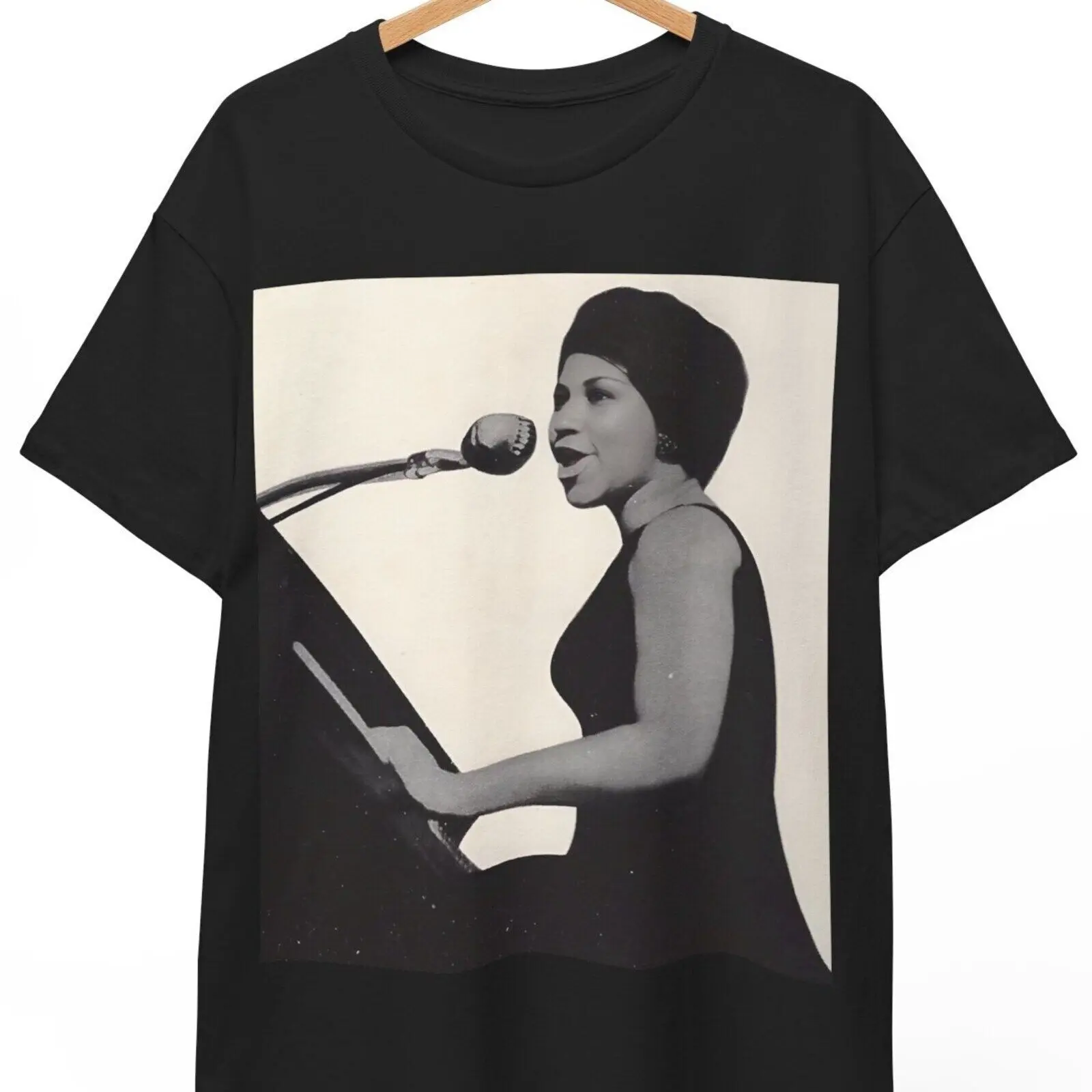 

Aretha Franklin Artistic Tee, Subtle Soul Piano, Black Girl Magic, Queen of Soul