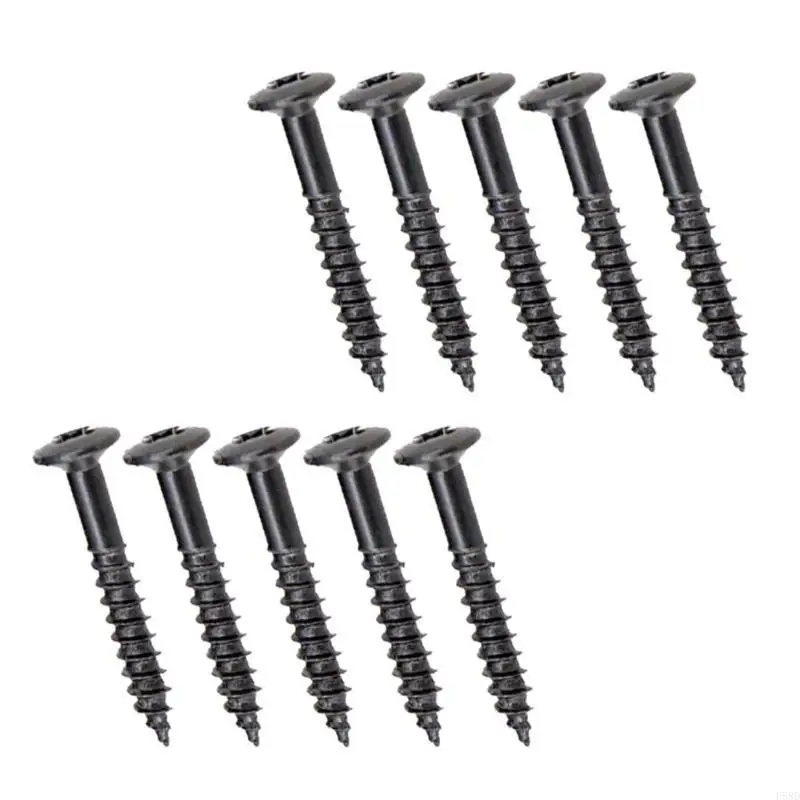 

10 шт., сменные винты для замены рамки звукоснимателя для электрогитары, крепежный винт