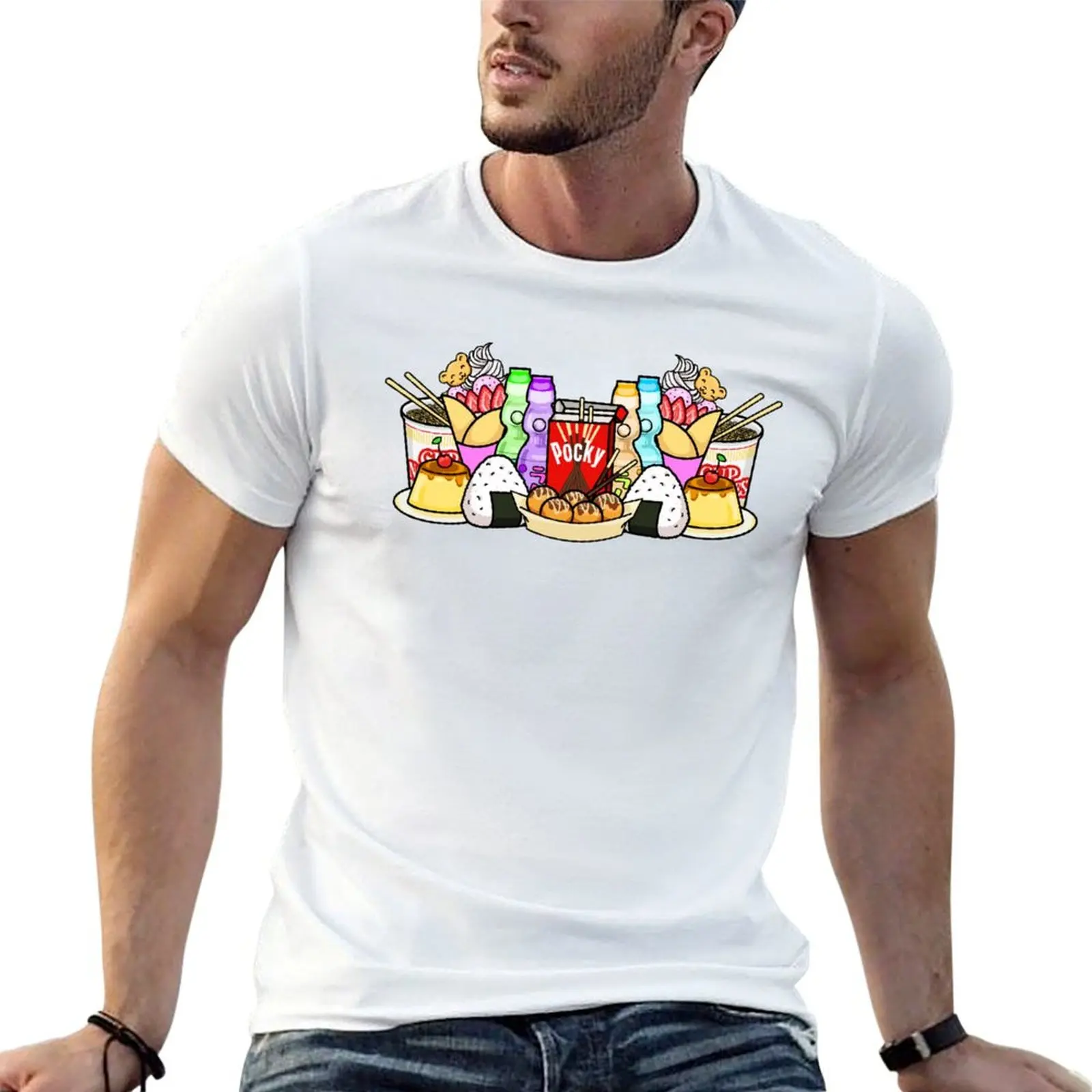 Camiseta Snack camisa camisa 100% algodón t algodón hombres sobrecarga hombre Japón