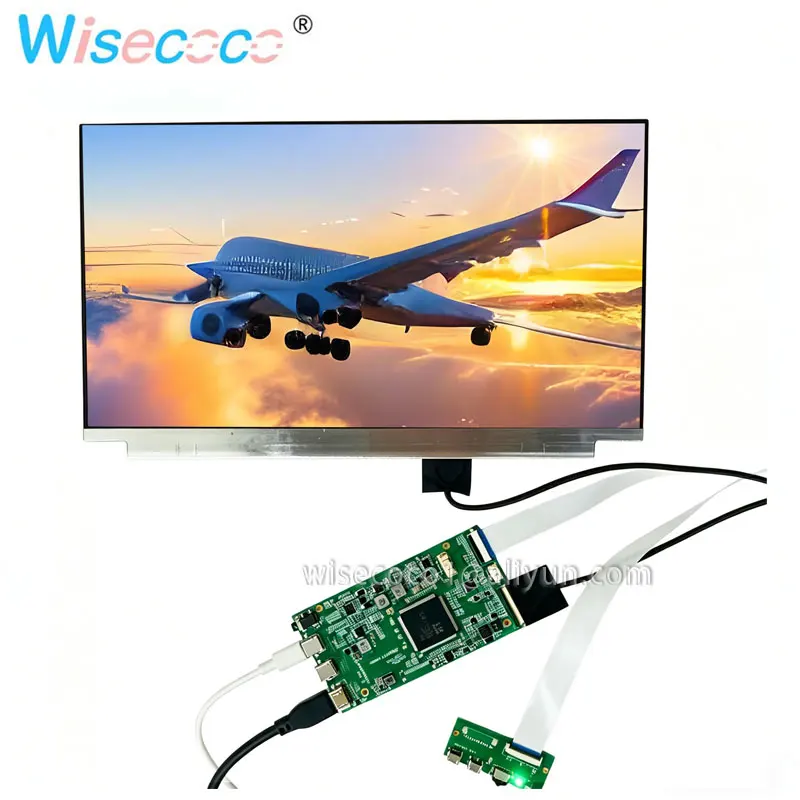 13.3 inch 3840*2160 IPS 4K LCD Panel Display With Capacitive Touch Screen Digitizer + 2 EDP 40PIN Driver Board LP133UD1-SPA1