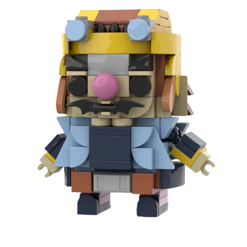 

180 Parts Famous Anime Character Brickheadz Model Building Blocks DIY Assembly Bricks Toys For Children Christmas Surprise Gifts