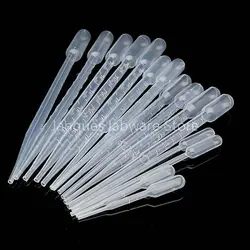Laboratory 0.2ml 0.5ml 1ml 2ml 3ml 3ml-L 5ml 10ml Plastic Pasteur Pipette Transfering Disposable dropper