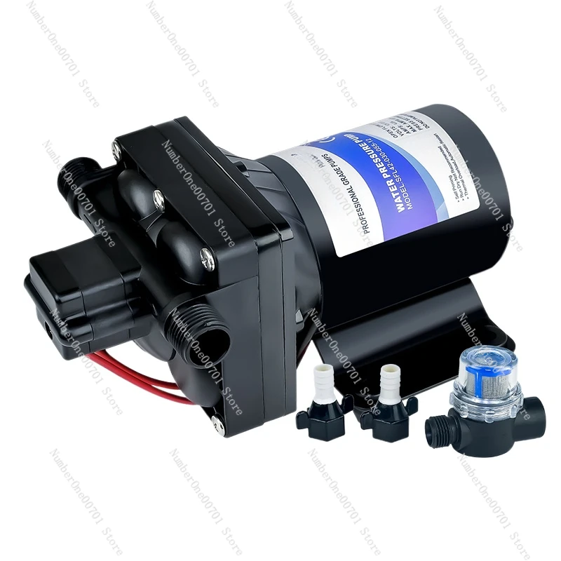 

Silent Electric Diaphragm Pump RV Yacht DC 12v24v Filling Machine Self-Priming Booster Suction Pump