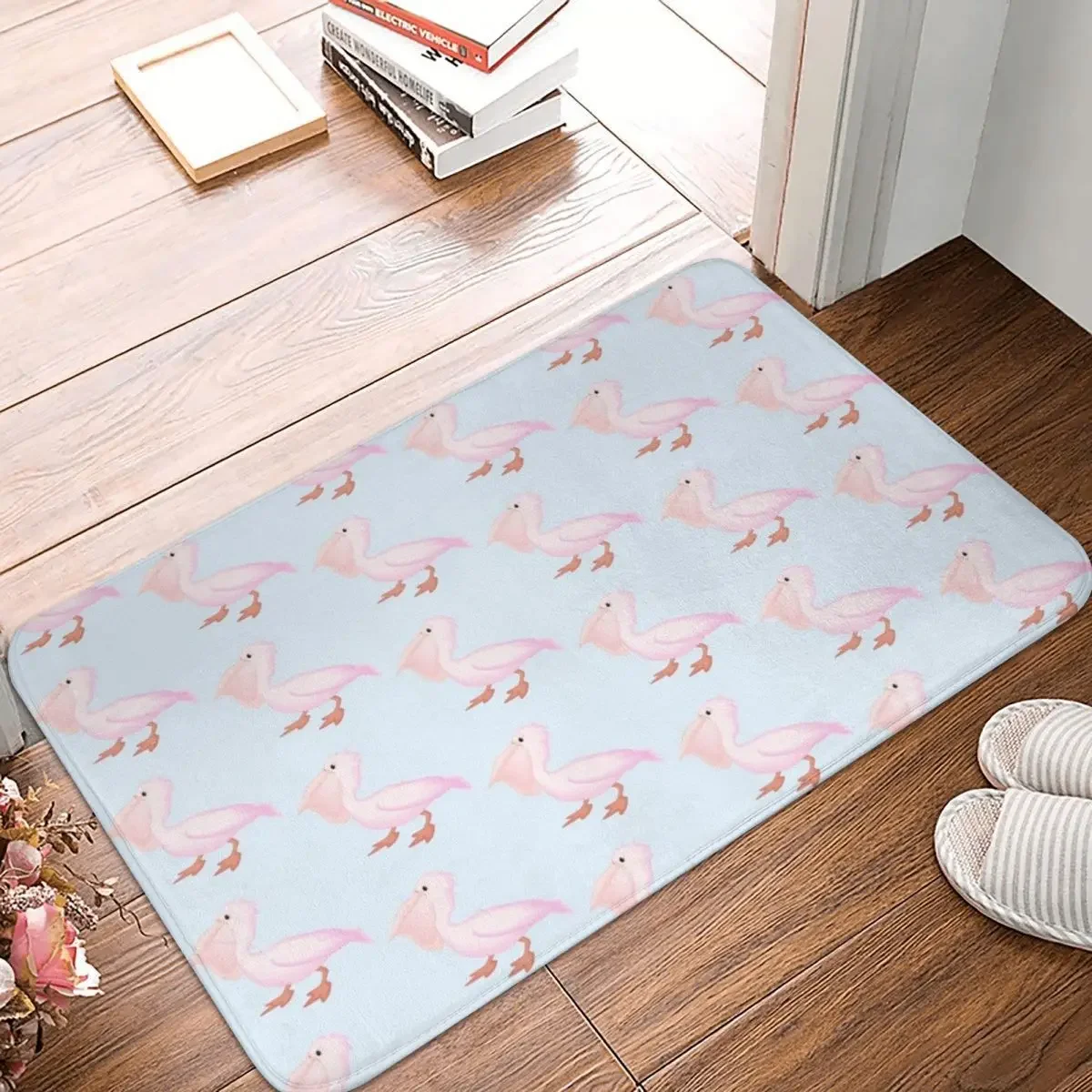 

Pelican Doormat Rug Carpet Mat Footpad Polyester Non-slip Dust-Proo Front Room Corridor Kitchen Bedroom Balcony Toilet